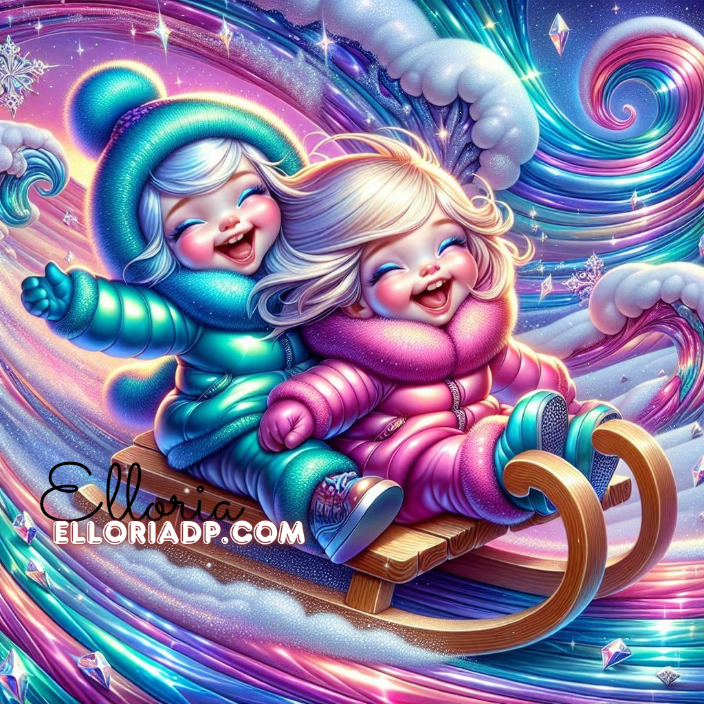 ❄️🌈 Diamond Painting – Les Fous Rires de l’Hiver (By Elloria)