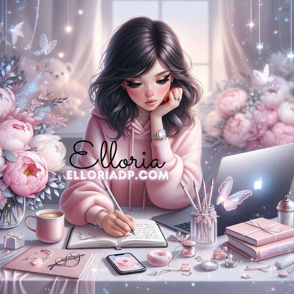 đ Diamond Painting â Lila, lâĂtudiante RĂȘveuse (By Elloria)