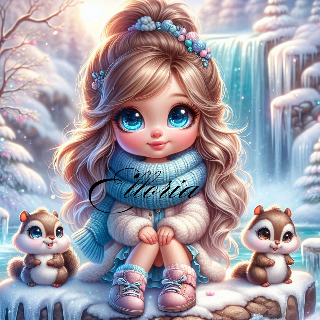 Diamond Painting | Douce Hiver avec Nino & Ninoo