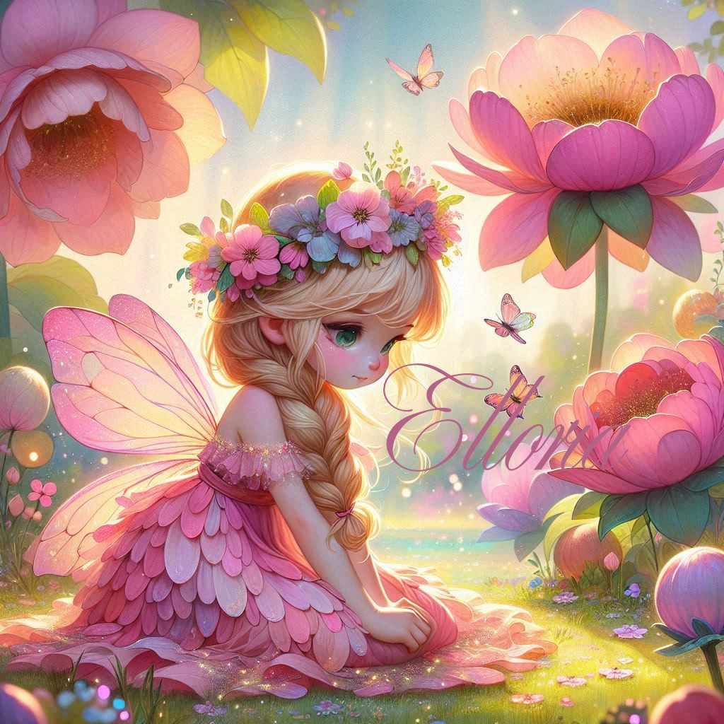 Diamond Painting – Lyliane la Fée des Pivoines