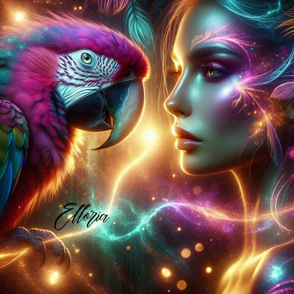 Diamond Painting | Naya et l’Esprit du Perroquet