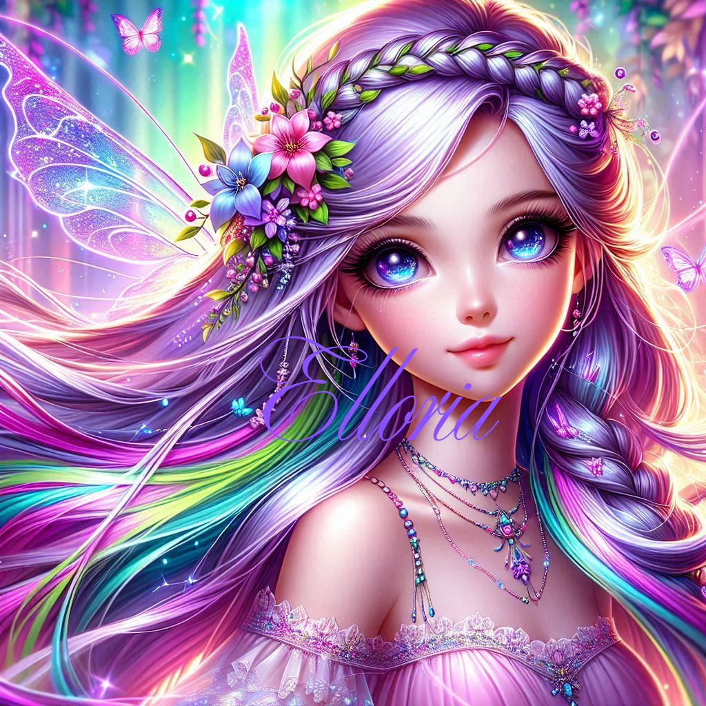 Diamond Painting – Lyriana, la fée des Couleurs Éternelles ✨