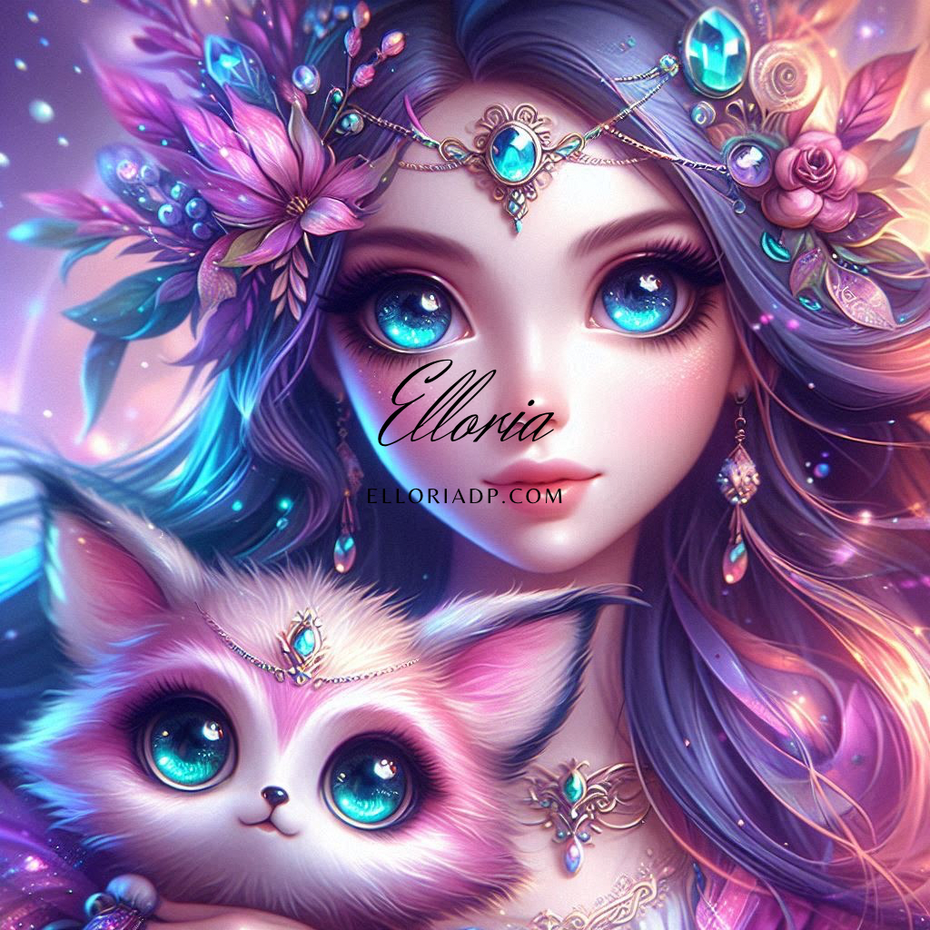 ✨ Elloria Diamond Painting – Éclat de Tendresse