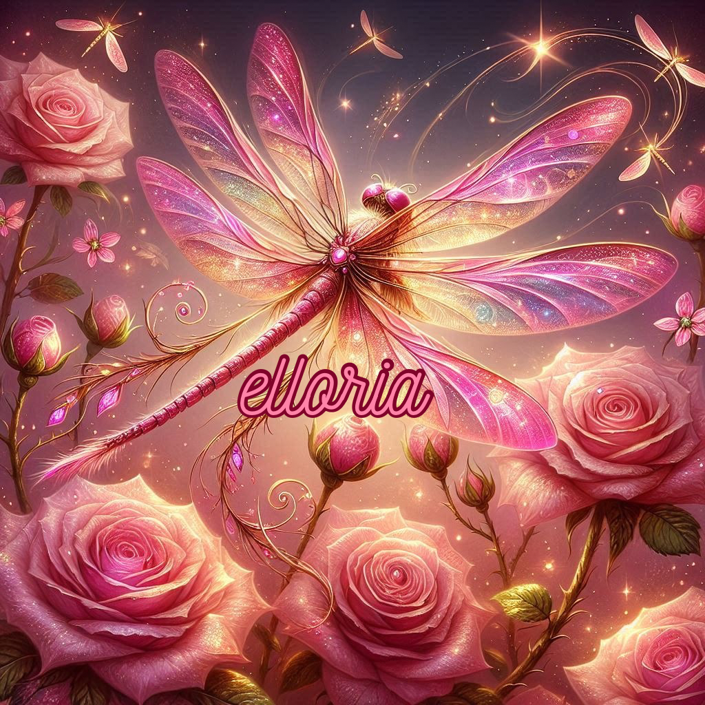 đ Diamond Painting â La Libellule Rose ĂtoilĂ©e