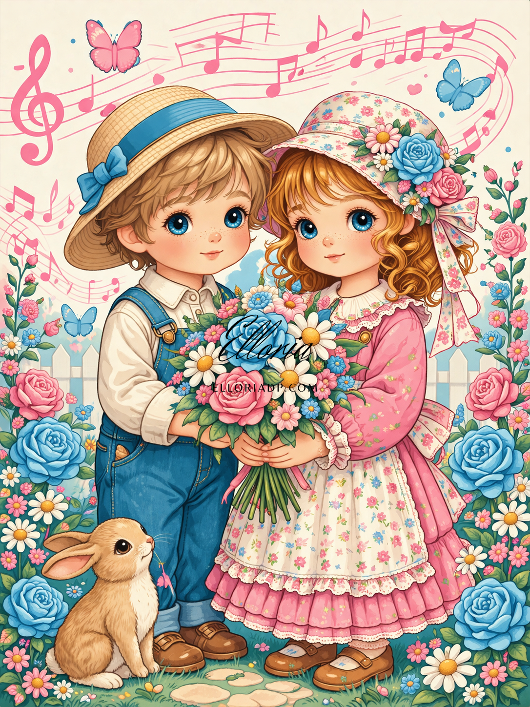 Diamond Painting Douce Harmonie Florale – Elloria