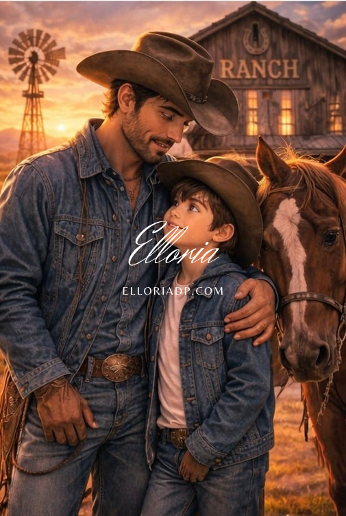 Diamond Painting Père & Fils Ranch – Héritage du Cœur | Elloria