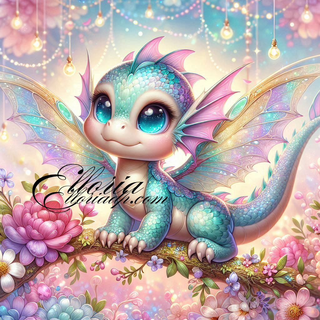 âš đ Diamond Painting | BĂ©bĂ© Dragon â Lyss