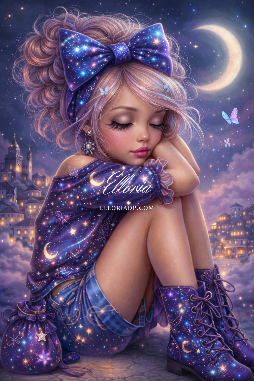 Diamond Painting Dreamy Night – Elloria