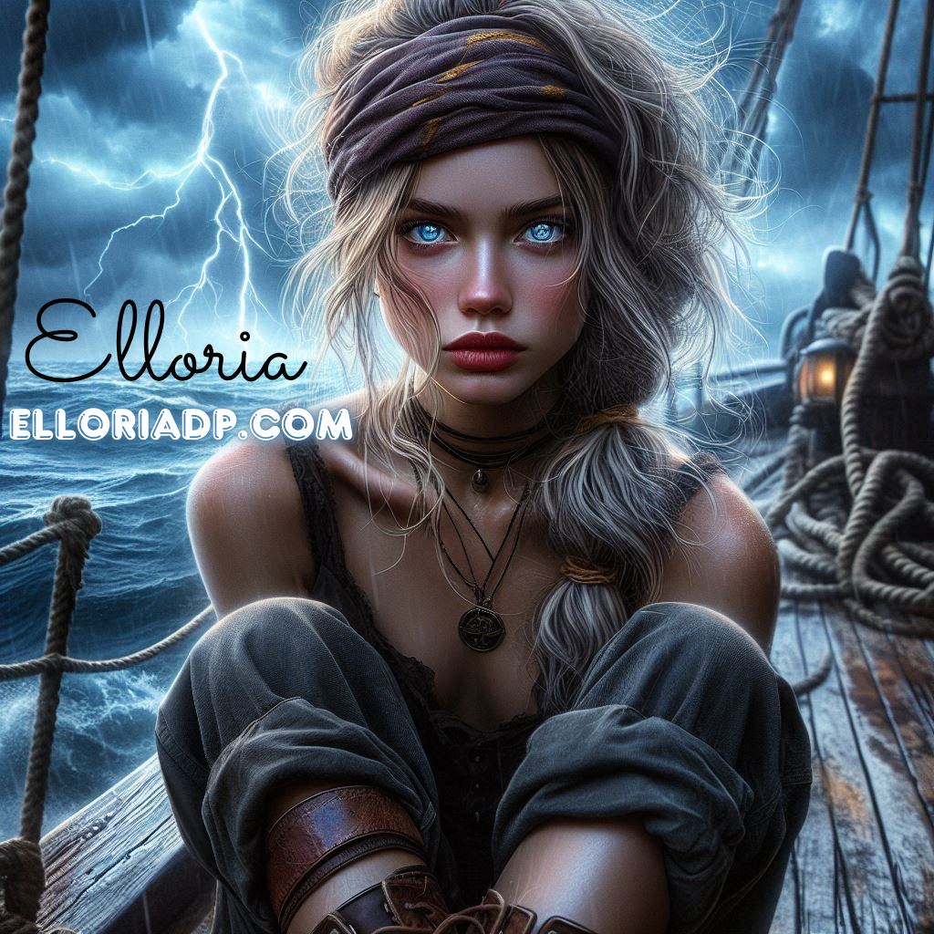 ⚓🌊 Diamond Painting | Kaelis, la Pirate des Tempêtes | Collection Elloria