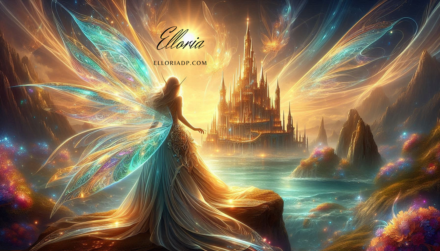 ✨ La Gardienne des Ailes d’Aube /Diamond painting Elloria