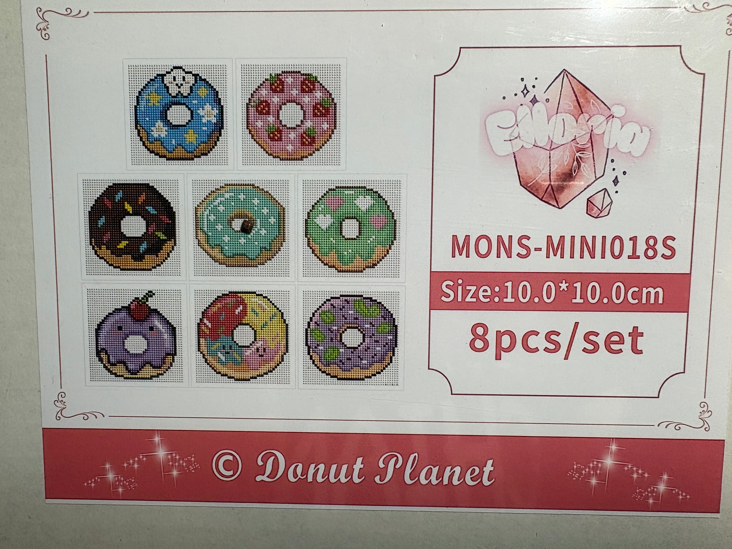 Diamond painting Mini kit planet Donuts đ© Elloria