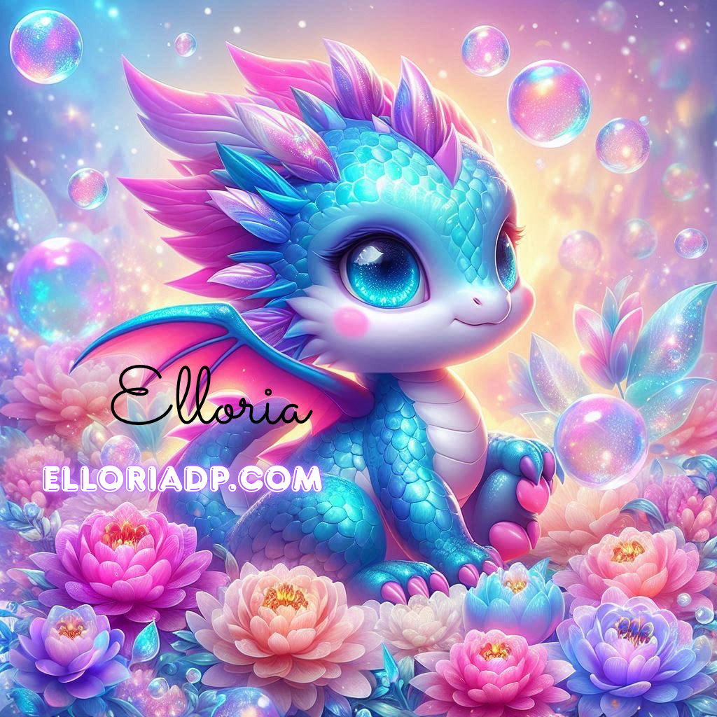 🐉💎 Diamond Painting | Lyloo le Petit Dragon des Lotus | Collection Elloria