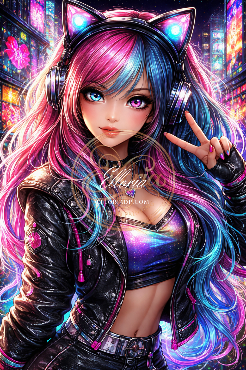 🎧 Neko Neon
Elloria Diamond Painting