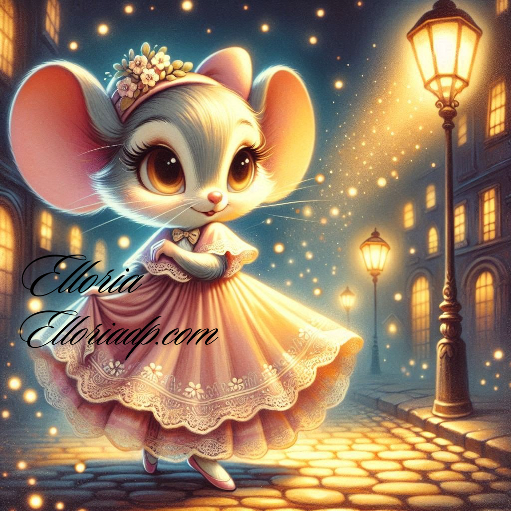 Diamond Painting /đ La petite souris du clair de lune