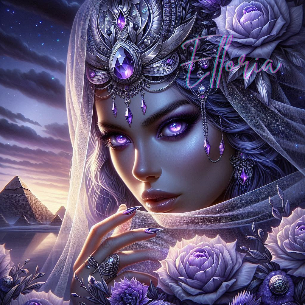Kit Diamond Painting – Reine mystique des pyramides