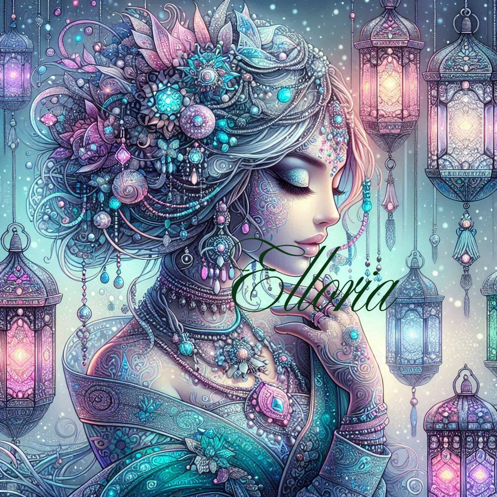 đš Diamond Painting Elloria â Samira, la Gardienne des Lanternes