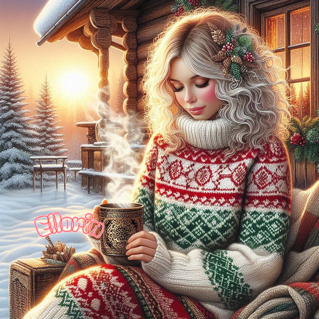 ✨ Diamond Painting | L’Hiver Gourmand | Collection Elloria