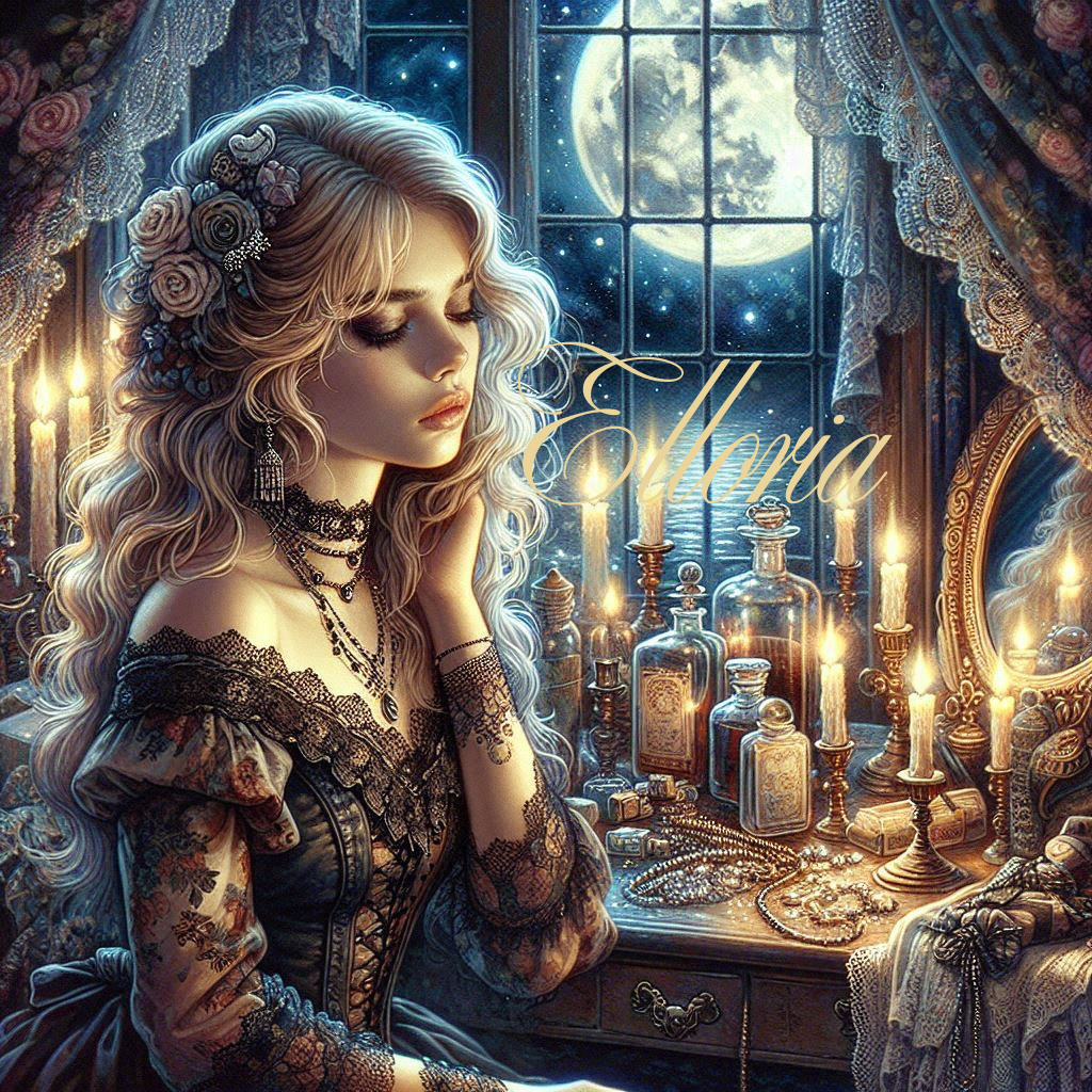 Diamond Painting – Isolde au Clair de Lune