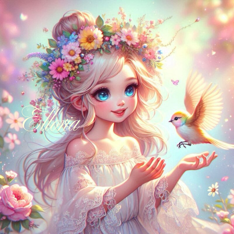 🌸 Diamond Painting – Lila, la muse du printemps 🌸