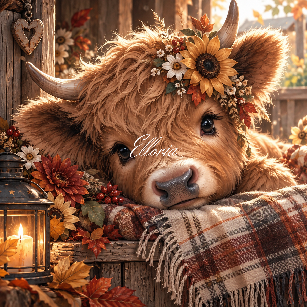 Mabel – Diamond Painting Highland Automne | Elloria