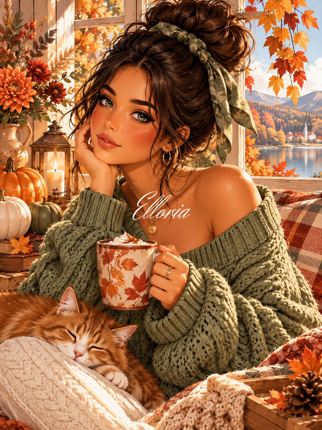 Un automne rien qu’à nous – Diamond Painting Automne | Elloria