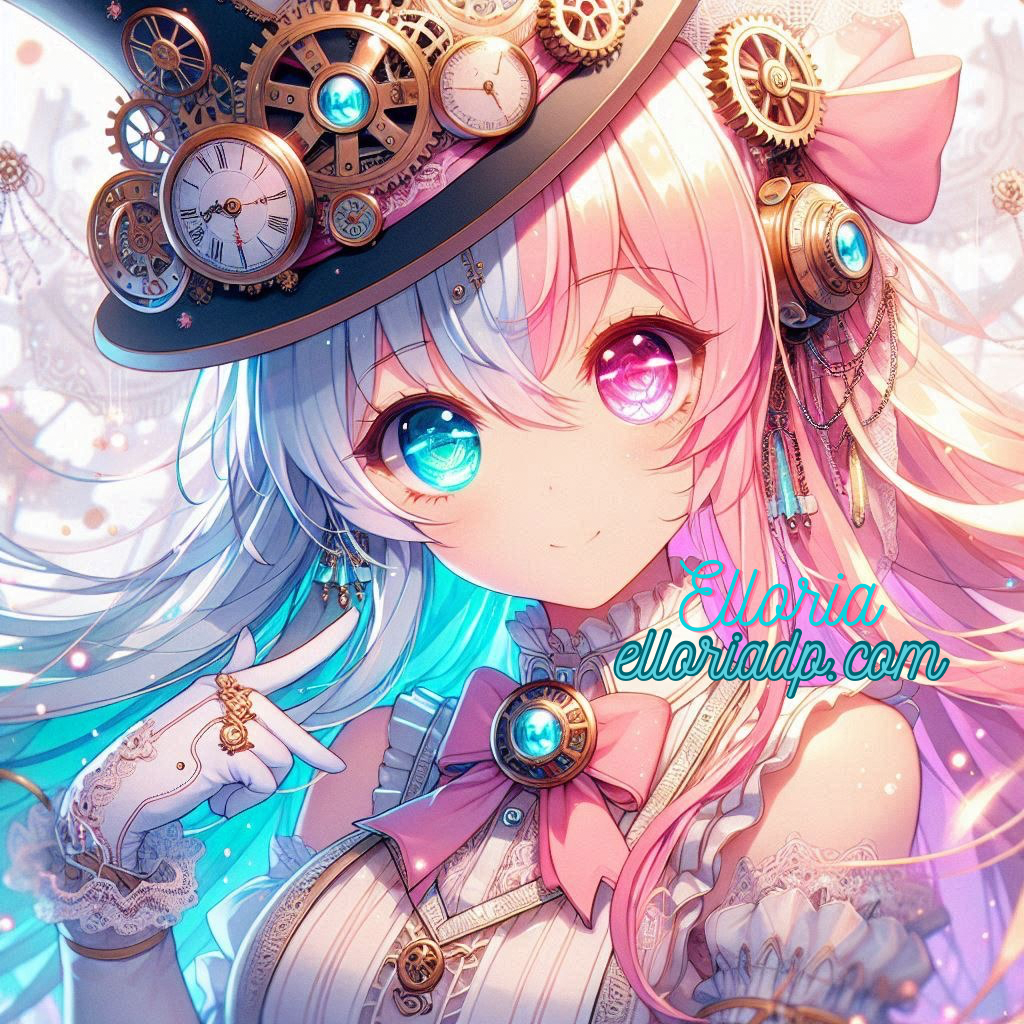 ⚙️ Diamond Painting – Liora l’Horlogère Mystique ⚙️