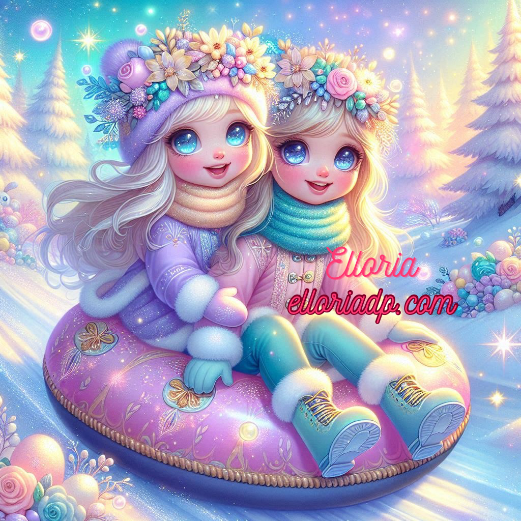❄️ Diamond Painting – Les Jumelles de l’Hiver