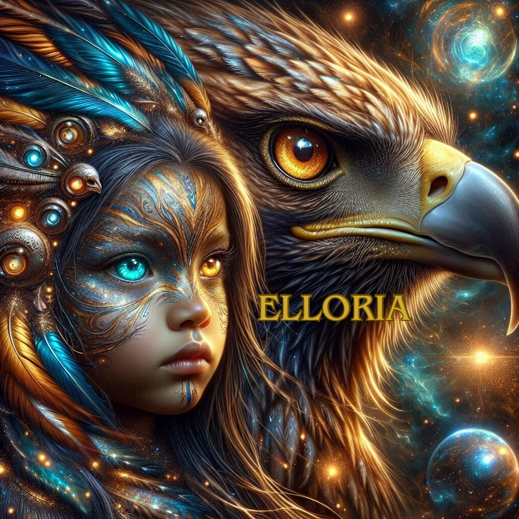 đ Diamond Painting â Aelya et lâEsprit de lâAigle