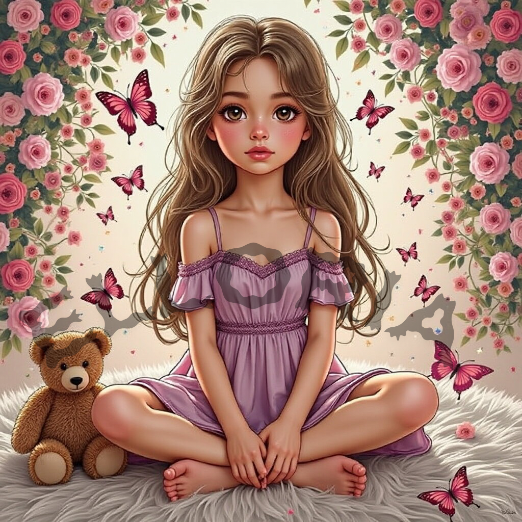 Miss Rosalie et les Papillon