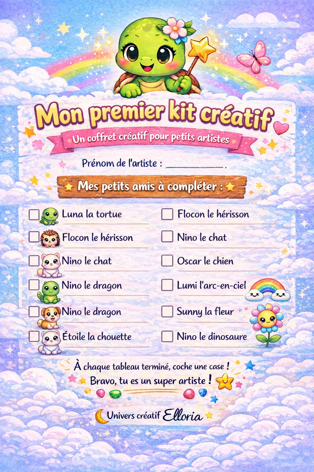 Diamond painting /Mon premier kit créatif.BY ELLORIA💎✨