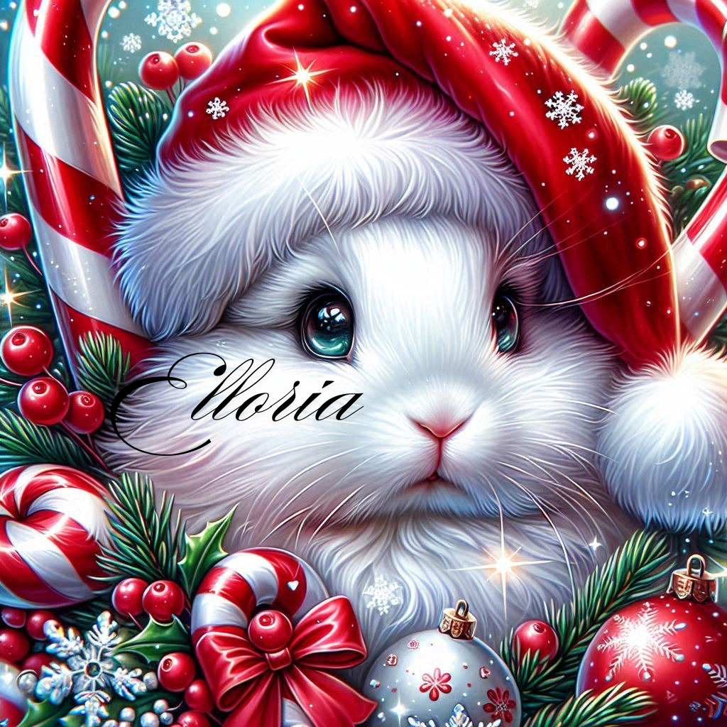 ✨ Diamond Painting | Flocon le Lapin de Noël