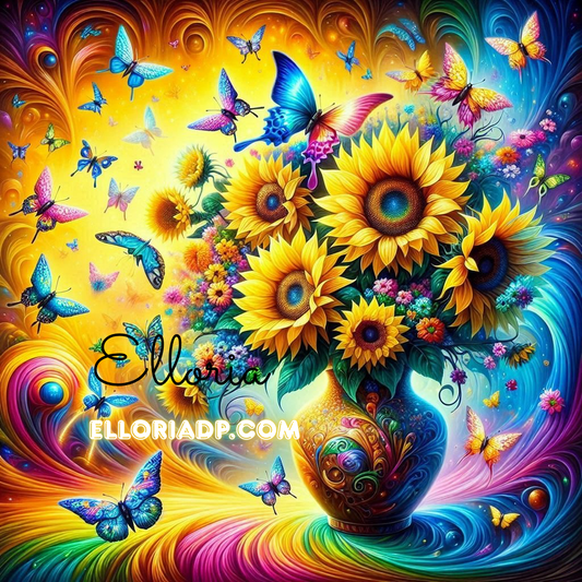 🌻✨ Diamond Painting | Jardin de Lumière | Collection Elloria