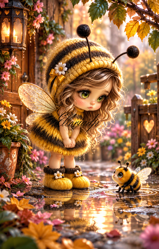 La Petite Gardienne des Abeilles – Diamond Painting | Elloria
