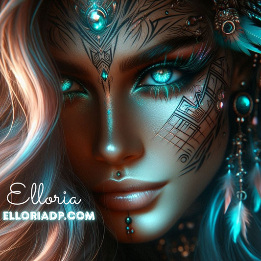 🔹 Diamond Painting – Kaëlys, la Gardienne des Étoiles (By Elloria)