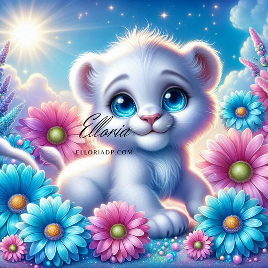 🌸 Elloria – Diamond Painting “Je m’appelle Perle”