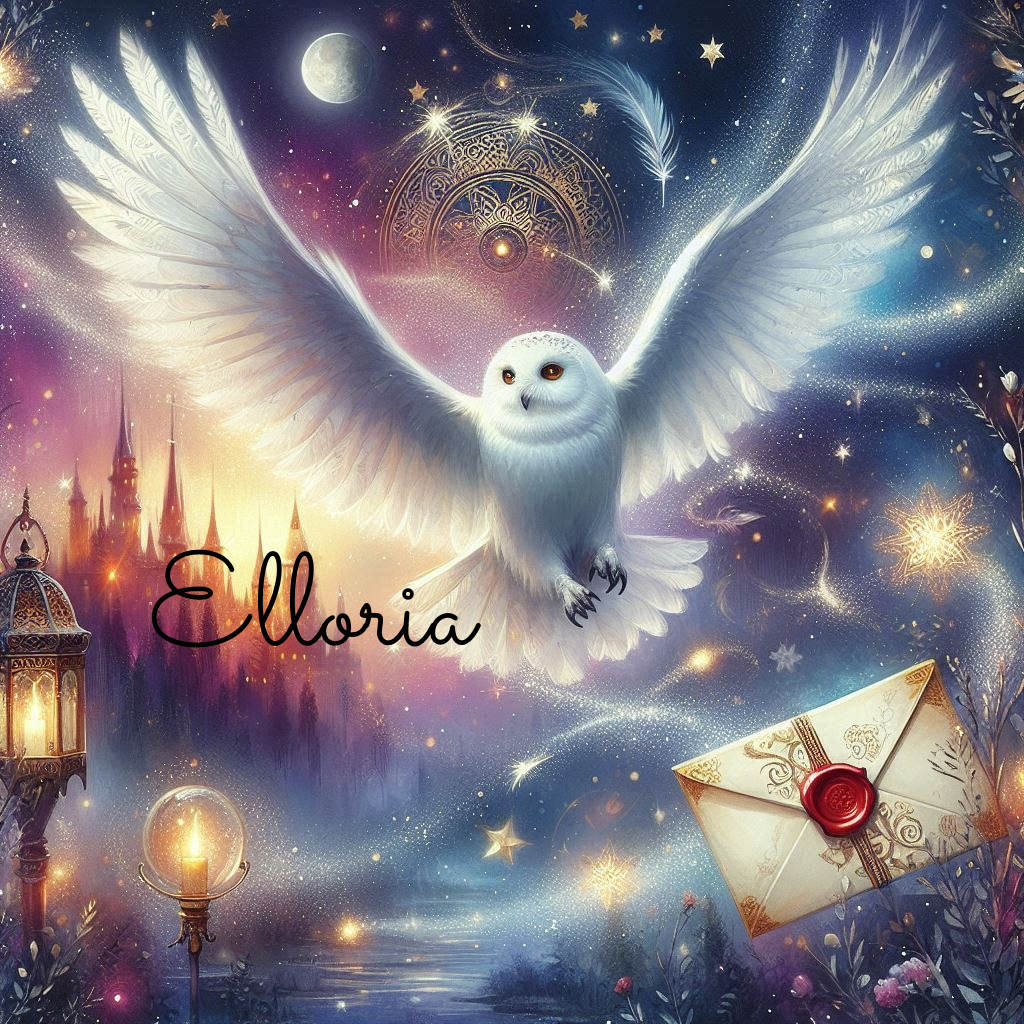 Diamond Painting – Messagère des Étoiles | Illustration Magique Elloria