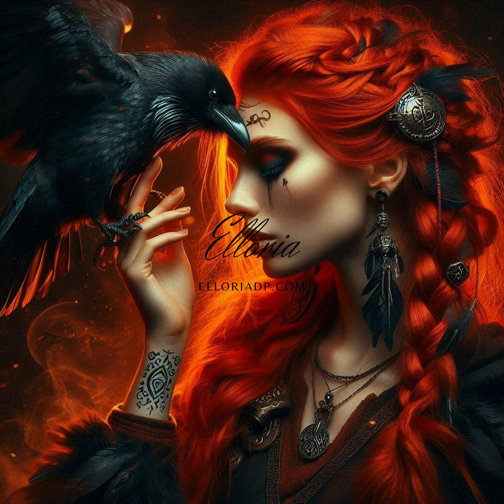 Elloria Diamond Painting l’oracle noir