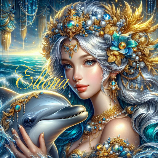 Diamond Painting – Nereïa, Déesse des Océans