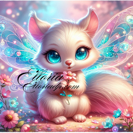 ✨ Diamond Painting | Lila, la Fée des Pétales