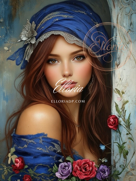 🌹 La Muse aux Roses Anciennes
Diamond Painting /Elloria