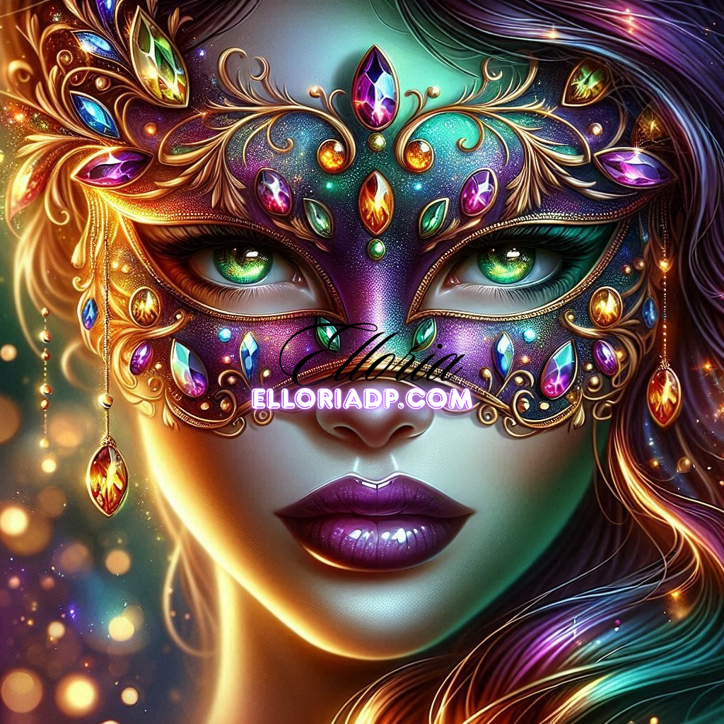 🎭 Diamond Painting – L’Énigme du Masque Émeraude