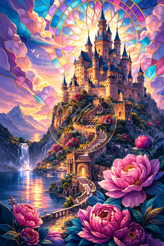 🏰 Château du Vitrail Céleste
Elloria Diamond Painting