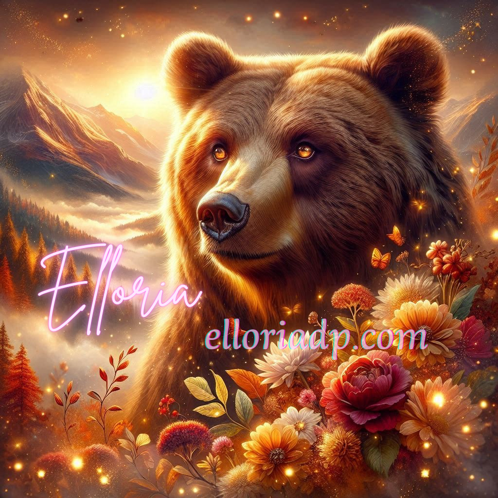 🧡 Diamond Painting – “Ours Lumière d’Automne” – Elloria