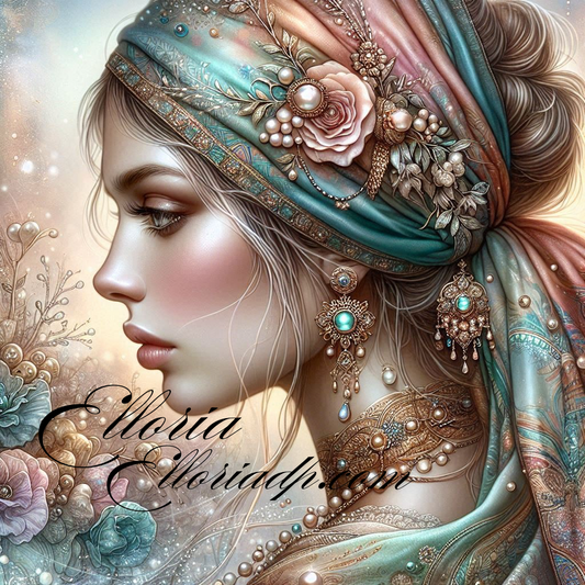 💎 Diamond Painting | La Grâce d’Eloria – Naïra