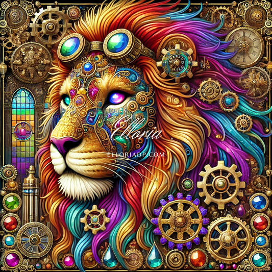 Roi des Mécanismes – Diamond Painting | Elloria