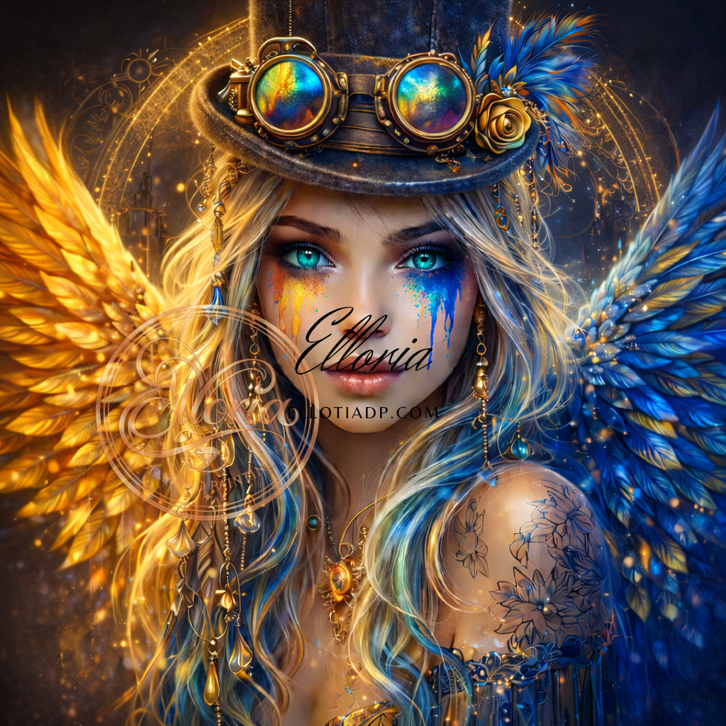 ⚙️ L’Ange Steampunk
Elloria Diamond Painting