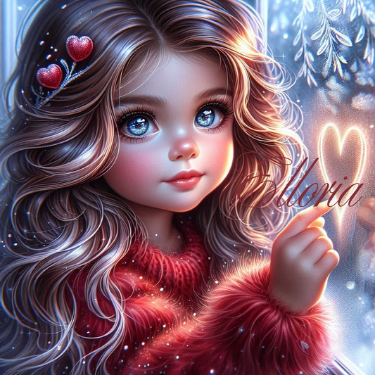 Diamond Painting – Éloane, Douceur Hivernale