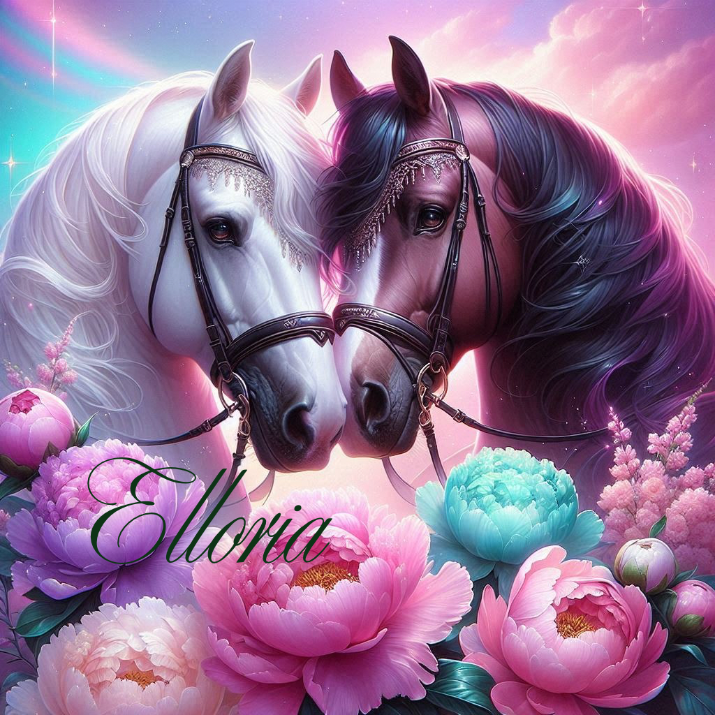 Diamond Painting – Aurore et Minuit, les chevaux éternels