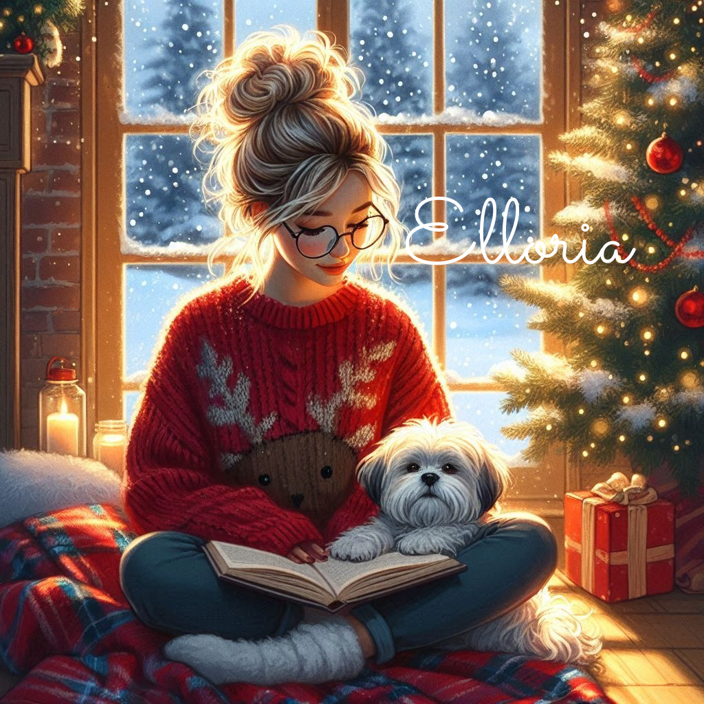 🎄✨ Diamond Painting | Lecture d’Hiver & Compagnie | Scène Cosy de Noël