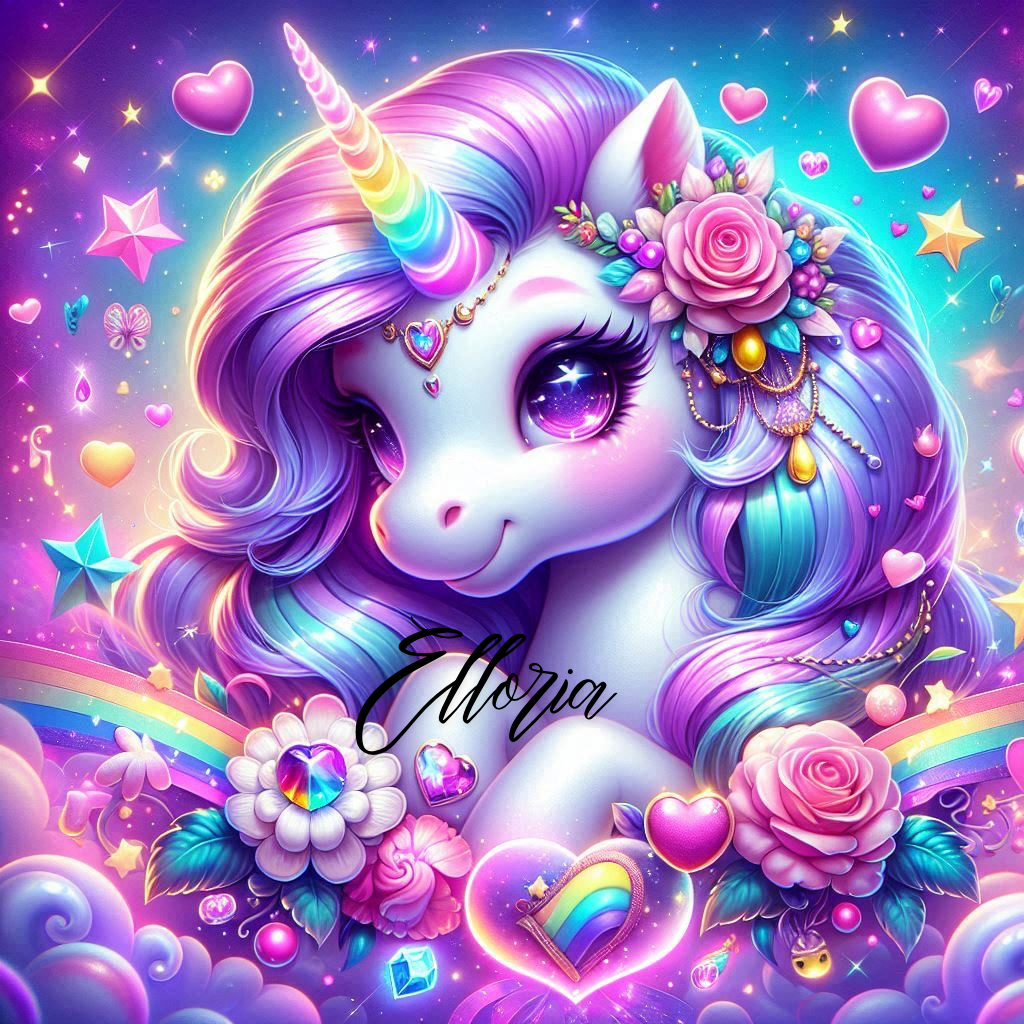 💎 Diamond Painting | Lyra, la Licorne Arc-en-Ciel
